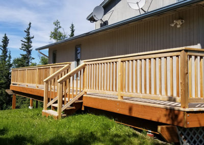 deck front yard solutions by design sandpoint