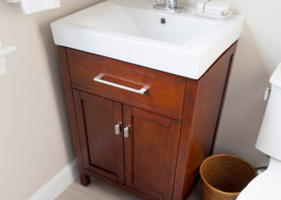 solutions by design free standing sink enclosure